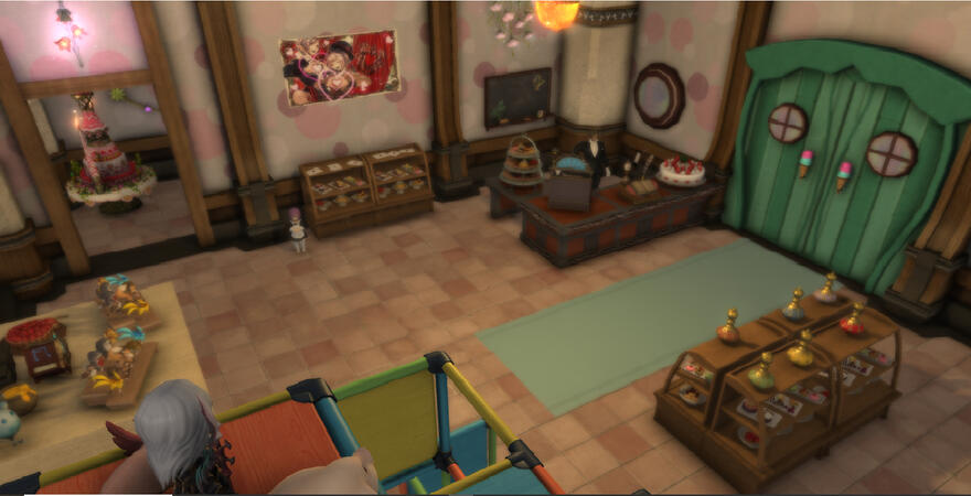 shop upstairs